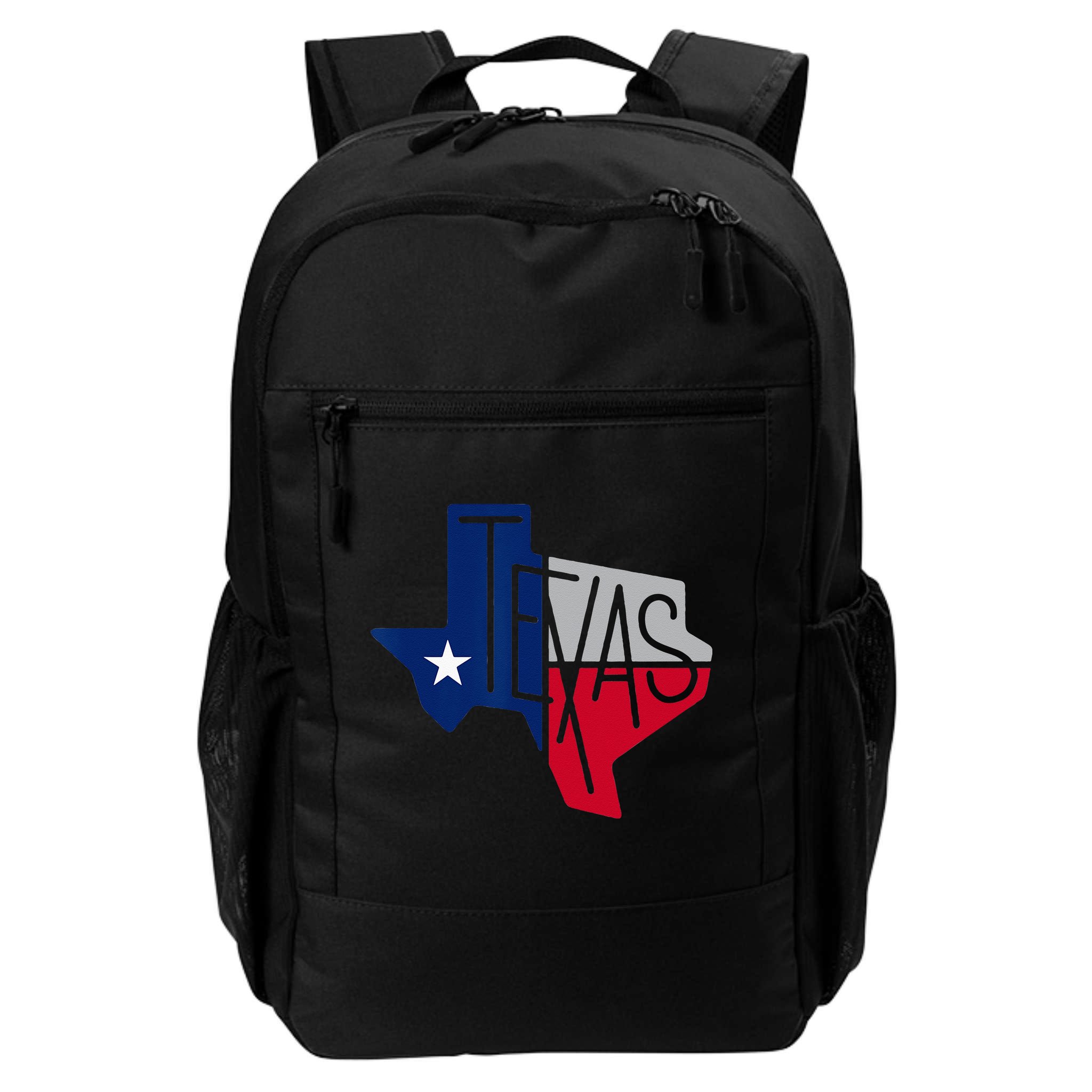 Beautiful Texas State Flag Star Silhouette Backpack