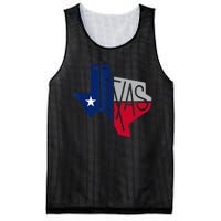 Beautiful Texas State Flag Star Silhouette Mesh Reversible Basketball Jersey Tank