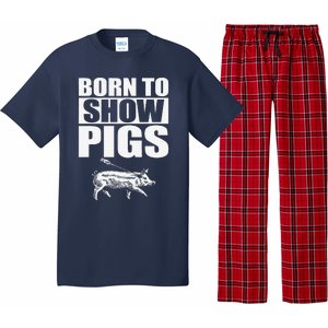 Born To Show Pigs Fuuny Pajama Set