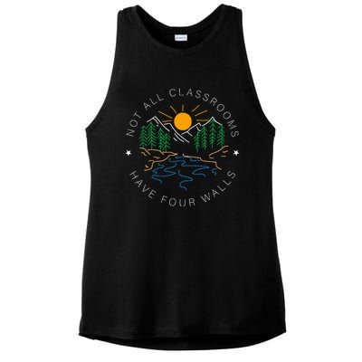 Back To School Not All Classrooms Have Four Walls Nature Ladies PosiCharge Tri-Blend Wicking Tank