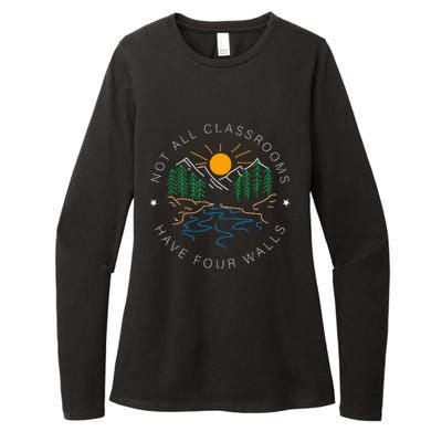 Back To School Not All Classrooms Have Four Walls Nature Womens CVC Long Sleeve Shirt