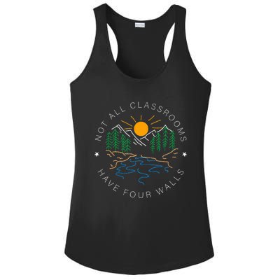 Back To School Not All Classrooms Have Four Walls Nature Ladies PosiCharge Competitor Racerback Tank