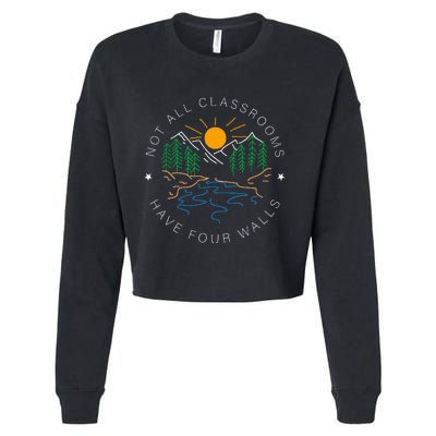 Back To School Not All Classrooms Have Four Walls Nature Cropped Pullover Crew