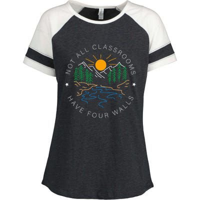 Back To School Not All Classrooms Have Four Walls Nature Enza Ladies Jersey Colorblock Tee