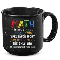 Back To School Math Is Not A Spectator Sport Math Teacher 15oz Campfire Ceramic Mug