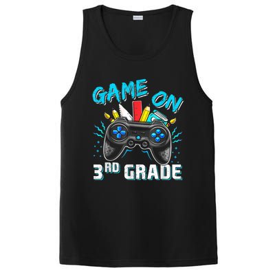 Back To School Game On Third Grade Gaming Student Funny Gift PosiCharge Competitor Tank