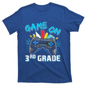 Back To School Game On Third Grade Gaming Student Funny Gift T-Shirt