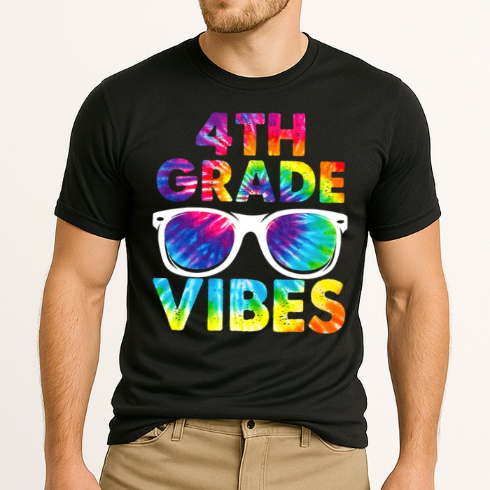 Back To School Funny 4th Grade Vibes First Day Teacher Performance Shirt