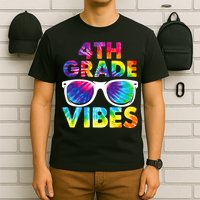 Back To School Funny 4th Grade Vibes First Day Teacher T-Shirt