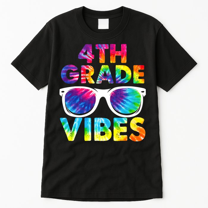 Back To School Funny 4th Grade Vibes First Day Teacher Tall T-Shirt