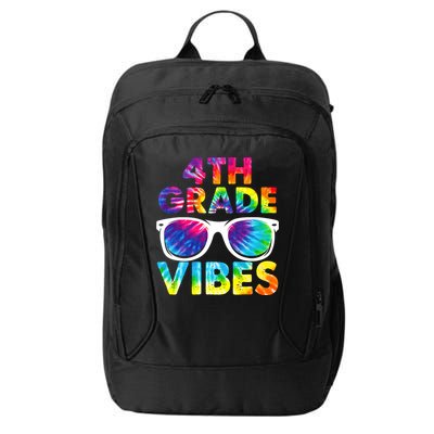 Back To School Funny 4th Grade Vibes First Day Teacher City Backpack