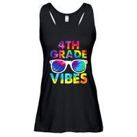 Back To School Funny 4th Grade Vibes First Day Teacher Ladies Essential Flowy Tank