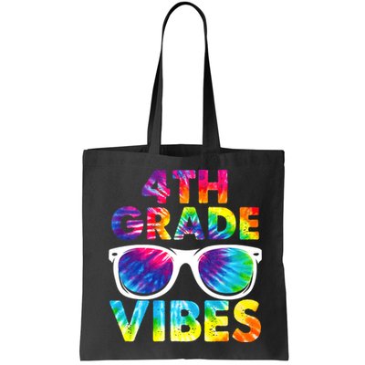 Back To School Funny 4th Grade Vibes First Day Teacher Bag