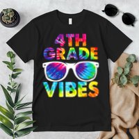 Back To School Funny 4th Grade Vibes First Day Teacher Premium T-Shirt
