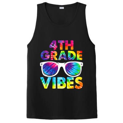 Back To School Funny 4th Grade Vibes First Day Teacher PosiCharge Competitor Tank