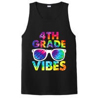 Back To School Funny 4th Grade Vibes First Day Teacher PosiCharge Competitor Tank