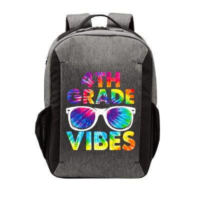 Back To School Funny 4th Grade Vibes First Day Teacher Vector Backpack