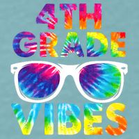 Back To School Funny 4th Grade Vibes First Day Teacher Sueded Cloud Jersey T-Shirt