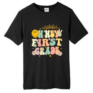 Back To School Students Teachers Oh Hey 1St First Grade Gift Tall Fusion ChromaSoft Performance T-Shirt