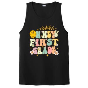 Back To School Students Teachers Oh Hey 1St First Grade Gift PosiCharge Competitor Tank