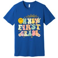 Back To School Students Teachers Oh Hey 1St First Grade Gift Premium T-Shirt