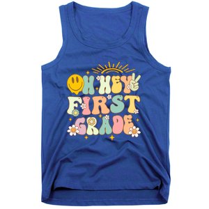 Back To School Students Teachers Oh Hey 1St First Grade Gift Tank Top