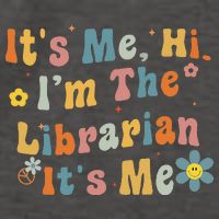 Back To School ItS Me Hi IM The Librarian Summer Reading Vector Backpack