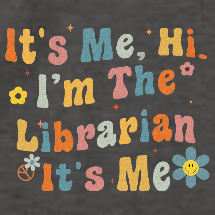 Back To School ItS Me Hi IM The Librarian Summer Reading Vector Backpack