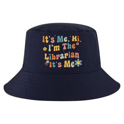 Back To School ItS Me Hi IM The Librarian Summer Reading Cool Comfort Performance Bucket Hat