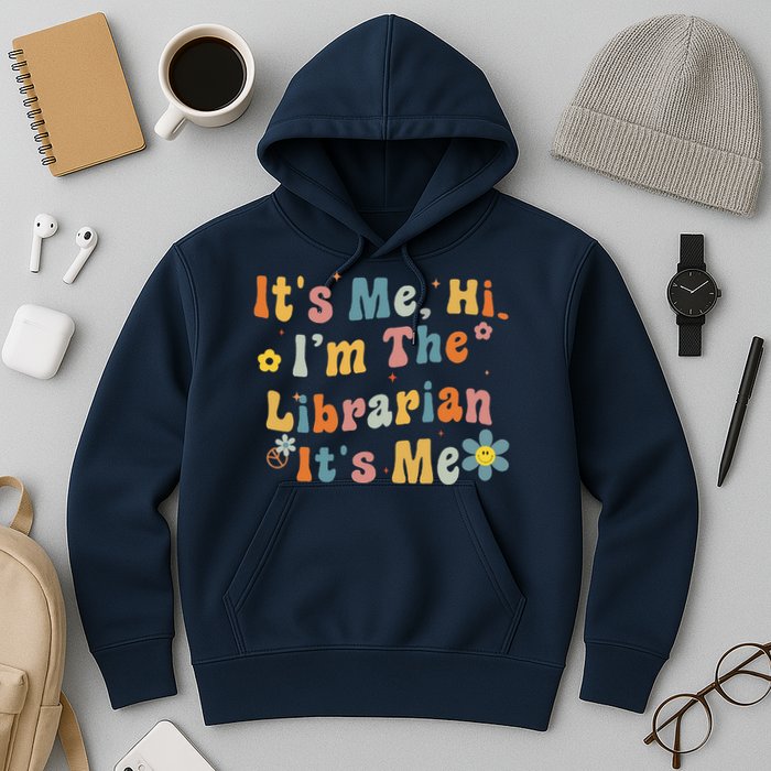 Back To School ItS Me Hi IM The Librarian Summer Reading Hoodie