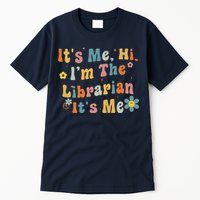 Back To School ItS Me Hi IM The Librarian Summer Reading Tall T-Shirt