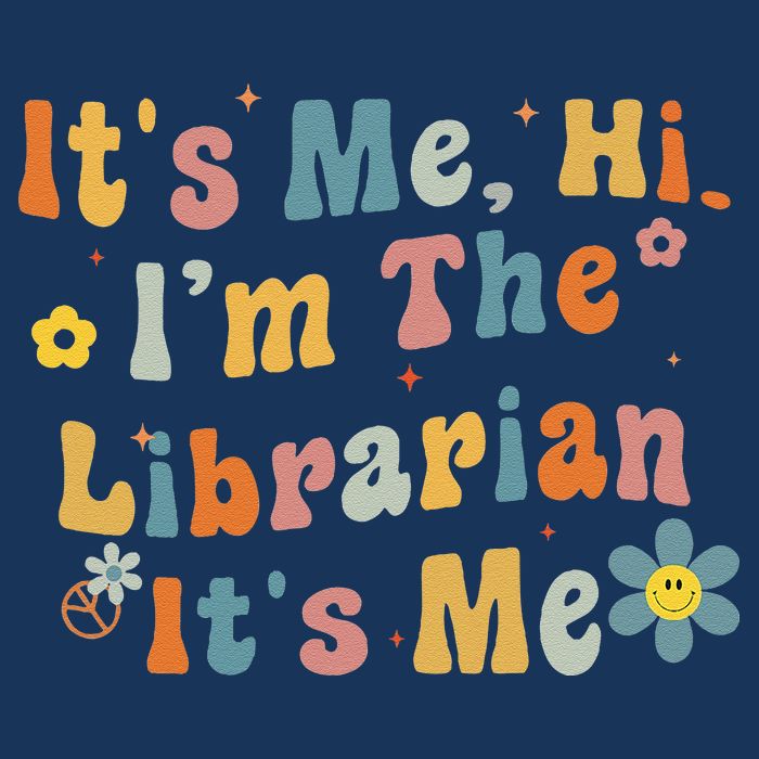 Back To School ItS Me Hi IM The Librarian Summer Reading Drawstring Bag