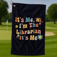 Back To School ItS Me Hi IM The Librarian Summer Reading Golf Towel