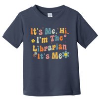 Back To School ItS Me Hi IM The Librarian Summer Reading Toddler T-Shirt