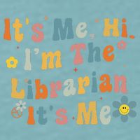 Back To School ItS Me Hi IM The Librarian Summer Reading Sueded Cloud Jersey T-Shirt