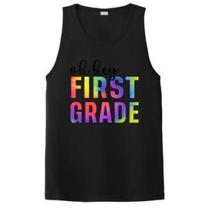 Back To School Students Teachers Oh Hey 1St First Grade Funny Gift PosiCharge Competitor Tank