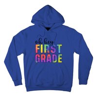 Back To School Students Teachers Oh Hey 1St First Grade Funny Gift Hoodie