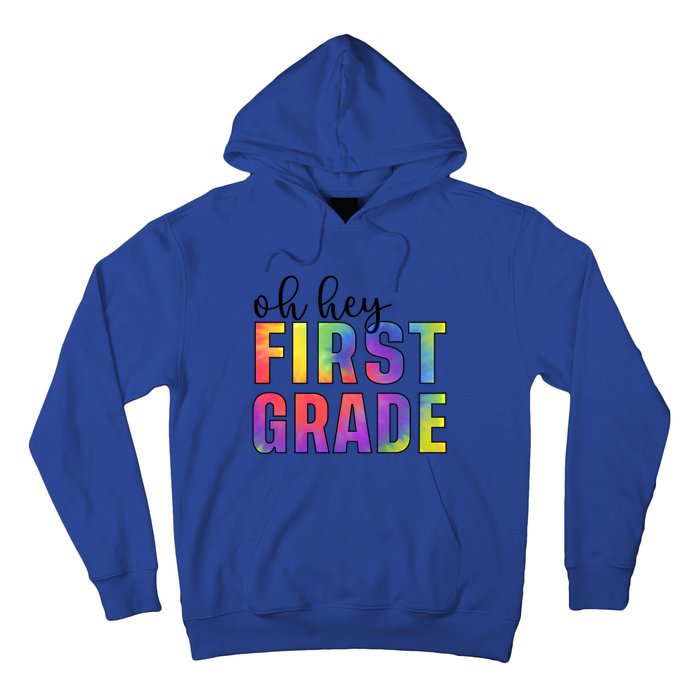 Back To School Students Teachers Oh Hey 1St First Grade Funny Gift Hoodie