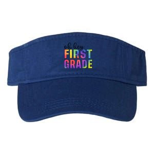 Back To School Students Teachers Oh Hey 1St First Grade Funny Gift Valucap Bio-Washed Visor