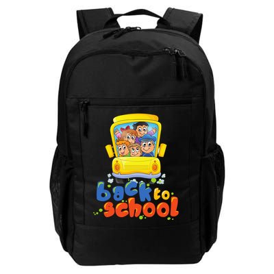 Black To School Funny College Teacher Fun Daily Commute Backpack