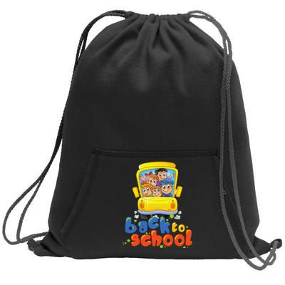 Black To School Funny College Teacher Fun Sweatshirt Cinch Pack Bag