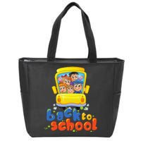 Black To School Funny College Teacher Fun Zip Tote Bag