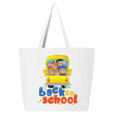 Black To School Funny College Teacher Fun 25L Jumbo Tote