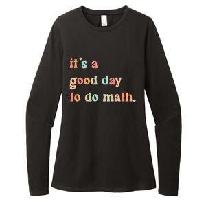 Back To School Its A Good Day To Do Math Teachers Womens CVC Long Sleeve Shirt