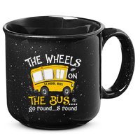 Back To School The Wheels On The Bus 15oz Campfire Ceramic Mug