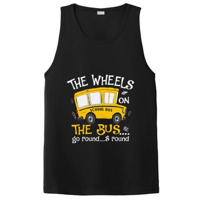 Back To School The Wheels On The Bus PosiCharge Competitor Tank