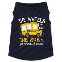 Back To School The Wheels On The Bus Doggie Tank