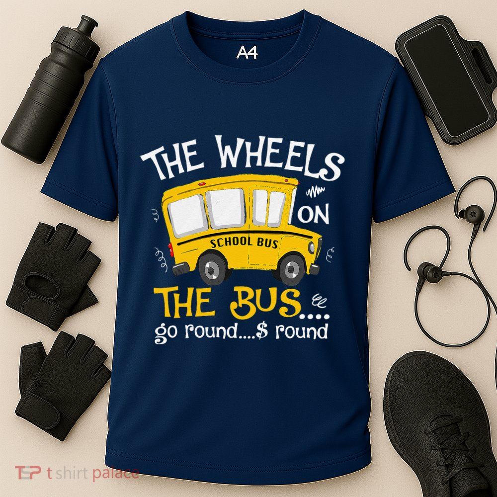Back To School The Wheels On The Bus Performance Shirt