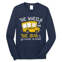 Back To School The Wheels On The Bus Long Sleeve Shirt