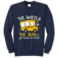 Back To School The Wheels On The Bus Tall Sweatshirt